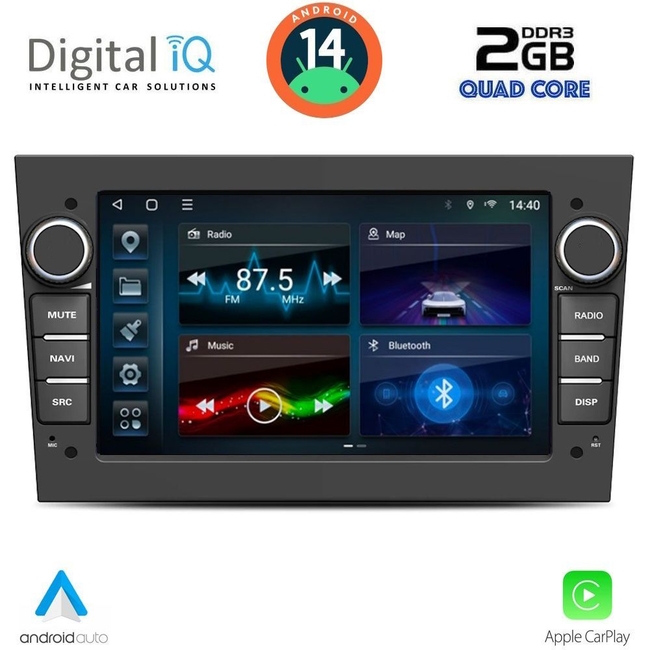 DIGITAL IQ BLD 219_CPA (7" DECK) MULTIMEDIA SYSTEM for OPEL ALL mod. 2003-2014
