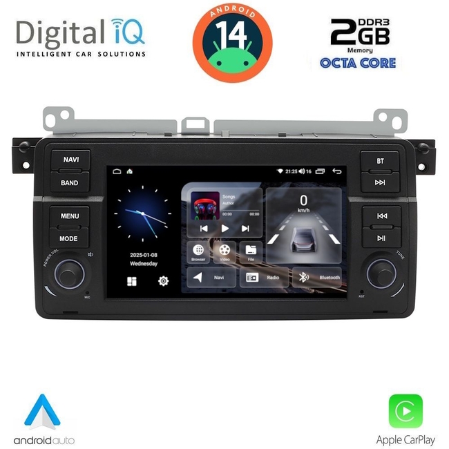 DIGITAL IQ BLF 352_CPA (7" DECK) MULTIMEDIA SYSTEM for BMW E46 mod. 1998-2005