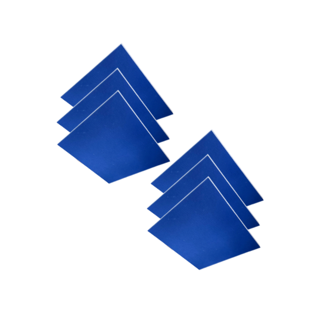 Audiodesigner Colour Ceiling Panels Blue Χωνευτά Ηχοαπορροφητικά Πάνελ Οροφής 60x60x2,5 cm (6 Τεμάχια)