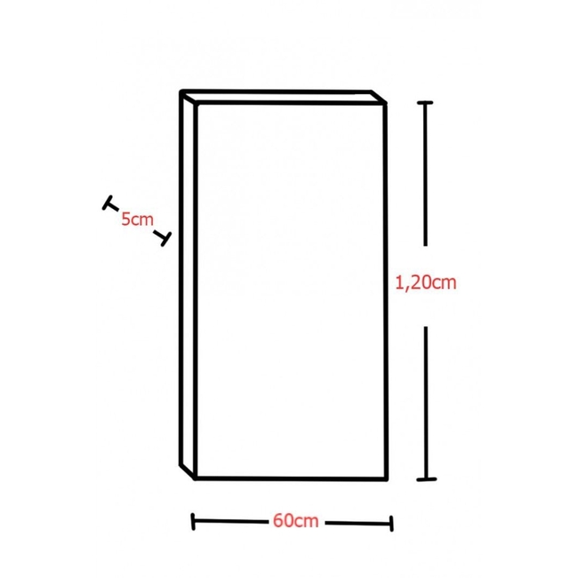 Audiodesigner Rect Ηχοαπορροφητικά Πάνελ 5cm 120x 60x5cm / 1,44 τ.μ. Blue Santorin (Ζεύγος)