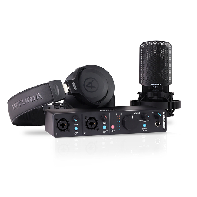 Arturia MiniFuse Recording Pack Black (3760033532011)