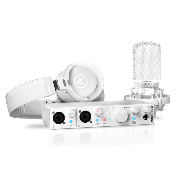 Arturia MiniFuse Recording Pack White (3760033532004)