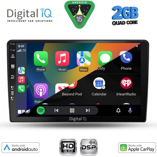 DIGITAL IQ BXC 3026_CPAA (9inc) MULTIMEDIA TABLET for ALFA ROMEO GIULIETTA mod 2014-2020