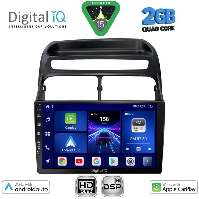 DIGITAL IQ BXC 3129_CPAA (9inc) MULTIMEDIA TABLET for FIAT LINEA mod. 2007-2011
