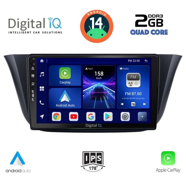 DIGITAL IQ BXC 3265_CPAA (9inc) MULTIMEDIA TABLET for IVECO DAILY mod. 2014&gt;