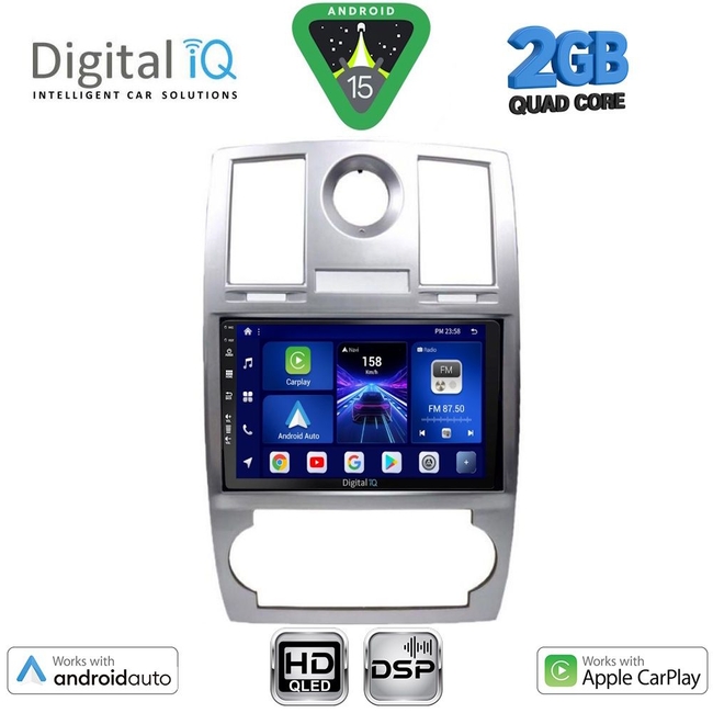 DIGITAL IQ BXC 3285_CPAA (9inc) MULTIMEDIA TABLET for CHRYSLER 300C mod. 2005-2010