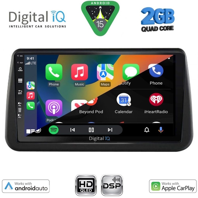 DIGITAL IQ BXC 3494_CPAA (9inc) MULTIMEDIA TABLET for OPEL MERIVA mod. 2010-2017