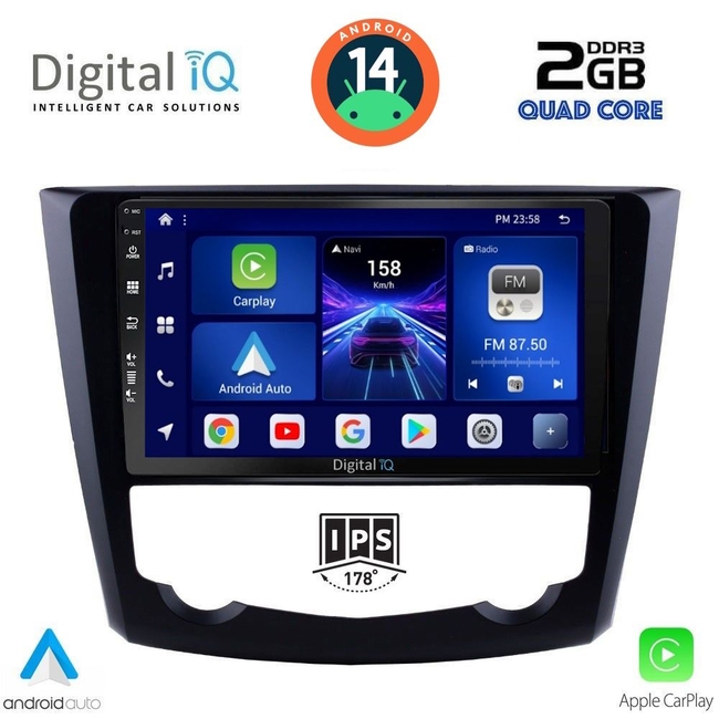 DIGITAL IQ BXC 3549_CPAA (9inc) MULTIMEDIA TABLET for RENAULT KADJAR mod. 2015&gt;