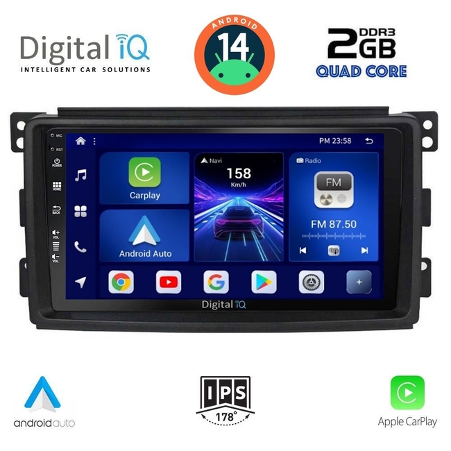 DIGITAL IQ BXC 3621_CPAA (9inc) MULTIMEDIA TABLET for SMART mod. 2007-2010