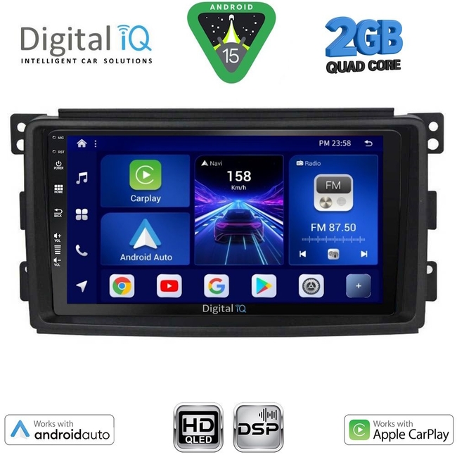 DIGITAL IQ BXC 3621_CPAA (9inc) MULTIMEDIA TABLET for SMART mod. 2007-2010