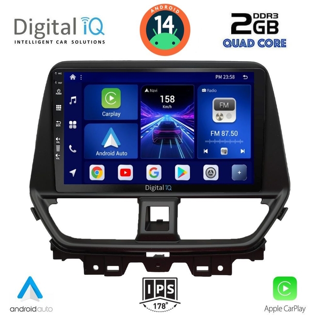 DIGITAL IQ BXC 3673_CPAA (9inc) MULTIMEDIA TABLET for SUZUKI BALENO mod. 2022&gt;