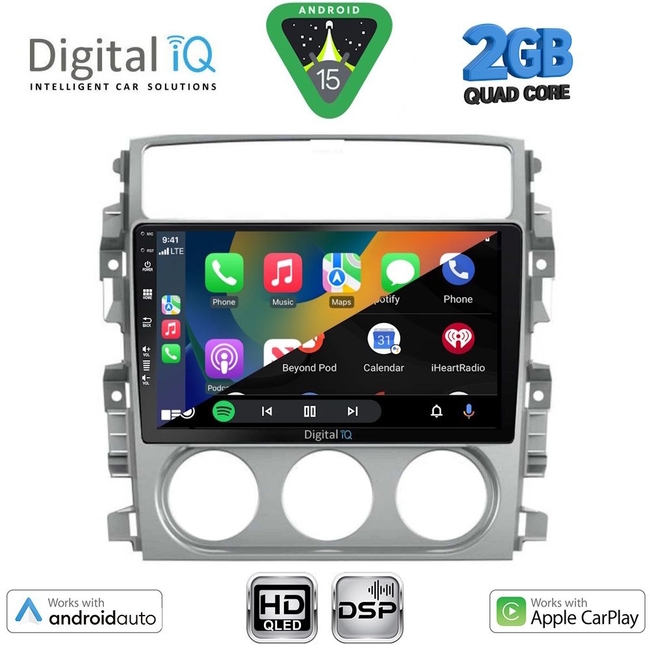 DIGITAL IQ BXC 3681_CPAA (9inc) MULTIMEDIA TABLET for SUZUKI LIANA mod. 2001-2007