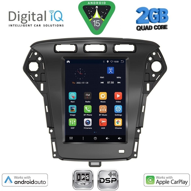 DIGITAL IQ BXC 3958_CPAA TESLA STYLE for FORD MONDEO mod. 2010-2013