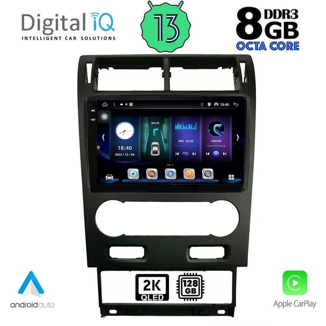 DIGITAL IQ BXD 11161_CPA (9inc) MULTIMEDIA TABLET for FORD MONDEO mod. 2003-2006