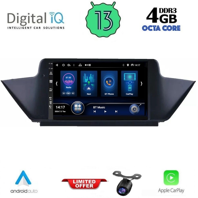 DIQ BXD 6056_CPA (10inc) MULTIMEDIA TABLET for BMW X1 mod. 2009-2015