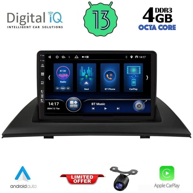 DIQ BXD 6058_CPA (9inc) MULTIMEDIA TABLET for BMW X3 (E83) mod. 2003-2010