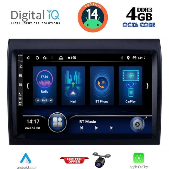 DIQ BXD 6140_CPA (9inc) MULTIMEDIA TABLET for FIAT DUCATO mod. 2006-2011