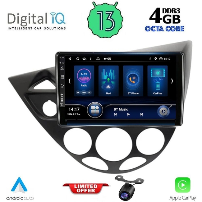 DIQ BXD 6169_CPA (9inc) MULTIMEDIA TABLET for FORD FOCUS mod. 1998-2004