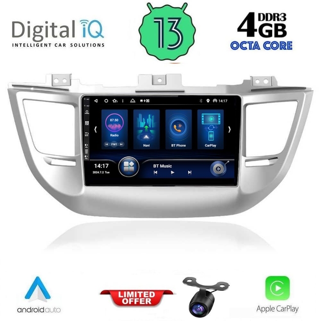 DIQ BXD 6243_CPA (9inc) MULTIMEDIA TABLET for HYUNDAI TUSCON mod. 2015-2019