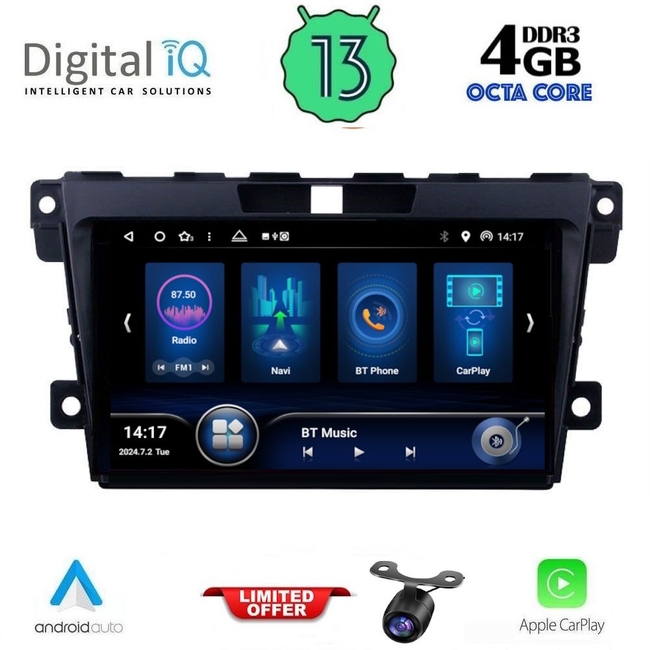 DIQ BXD 6389_CPA (9inc) MULTIMEDIA TABLET for MAZDA CX7 mod. 2006-2012