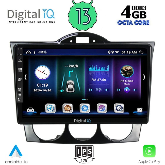 DIGITAL IQ BXD 6394_CPA (9inc) MULTIMEDIA TABLET for MAZDA RX8 mod. 2001-2008