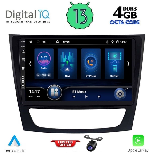 DIQ BXD 6408_CPA (9inc) MULTIMEDIA TABLET for MERCEDES E (W211) – CLS (W219) mod. 2003-2009