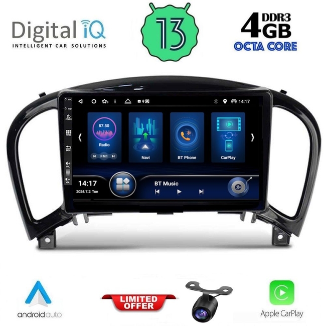DIQ BXD 6452_CPA (9inc) MULTIMEDIA TABLET for NISSAN JUKE mod. 2009-2020