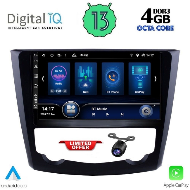 DIQ BXD 6549_CPA (9inc) MULTIMEDIA TABLET for RENAULT KADJAR mod. 2015>