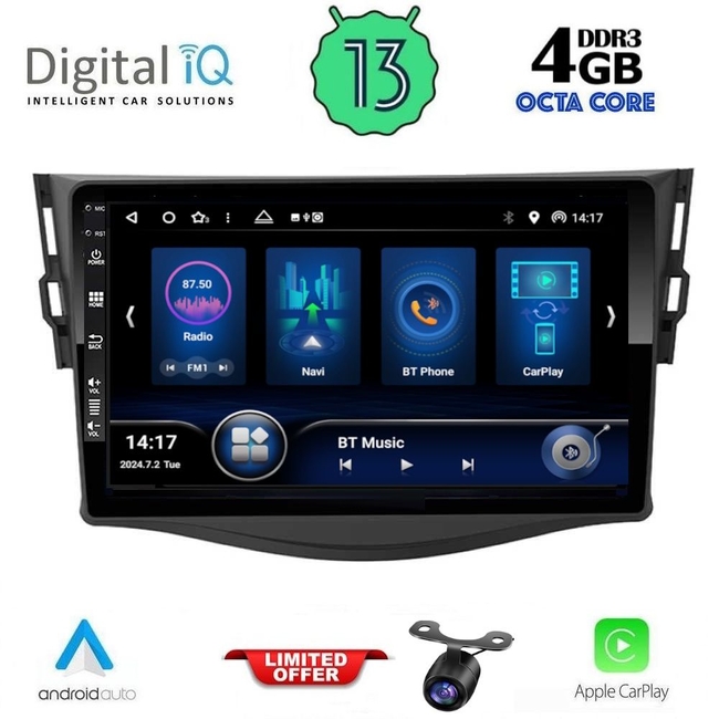 DIQ BXD 6731_CPA (9inc) MULTIMEDIA TABLET for TOYOTA RAV 4 mod. 2006-2012