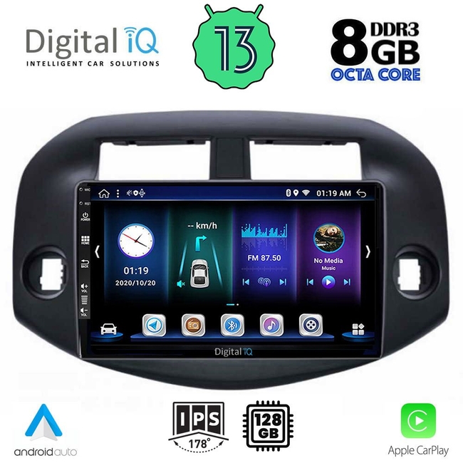 DIGITAL IQ BXD 8732_CPA (10inc) MULTIMEDIA TABLET for TOYOTA RAV 4 mod. 2006-2012