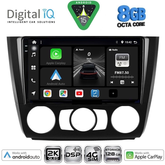 DIGITAL IQ BXF 11040_CPAA A/C (9inc) MULTIMEDIA TABLET for BMW S.1 (E81-82-87-88) mod. 2004-2013