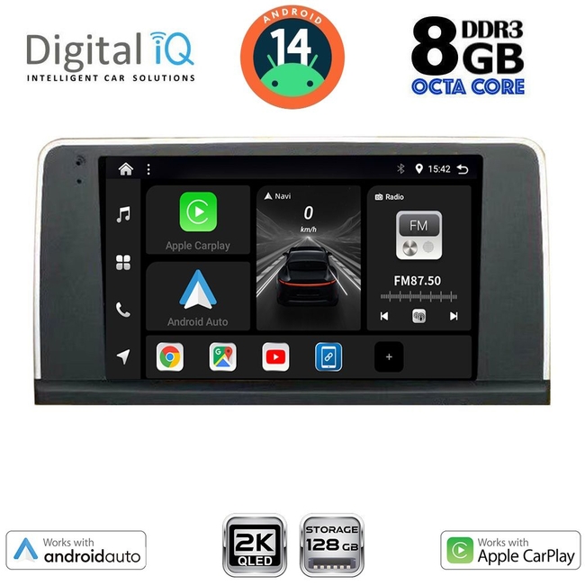 DIGITAL IQ BXF 11059_CPAA (9inc) (CIC) MULTIMEDIA TABLET for BMW X3 (F25) mod. 2011-2013