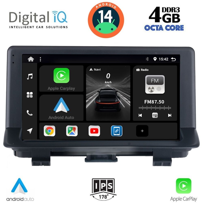 DIGITAL IQ BXF 6013_CPAA (9inc) MULTIMEDIA TABLET for AUDI Q3 mod. 2013-2018