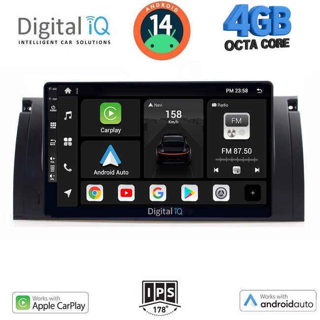 DIGITAL IQ BXF 6046_CPAA (8inc) MULTIMEDIA TABLET for BMW S.5 - X5 mod. 1997-2005
