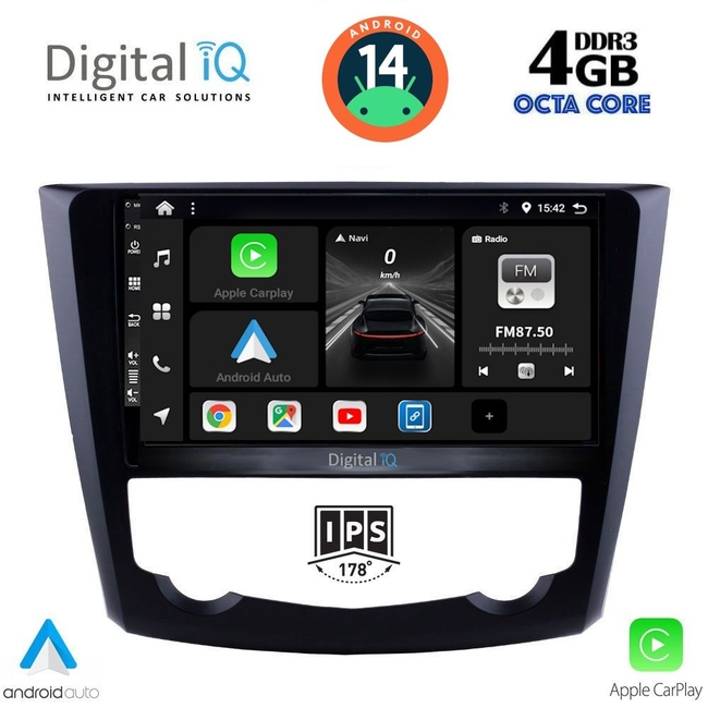 DIGITAL IQ BXF 6549_CPAA (9inc) MULTIMEDIA TABLET for RENAULT KADJAR mod. 2015&gt;