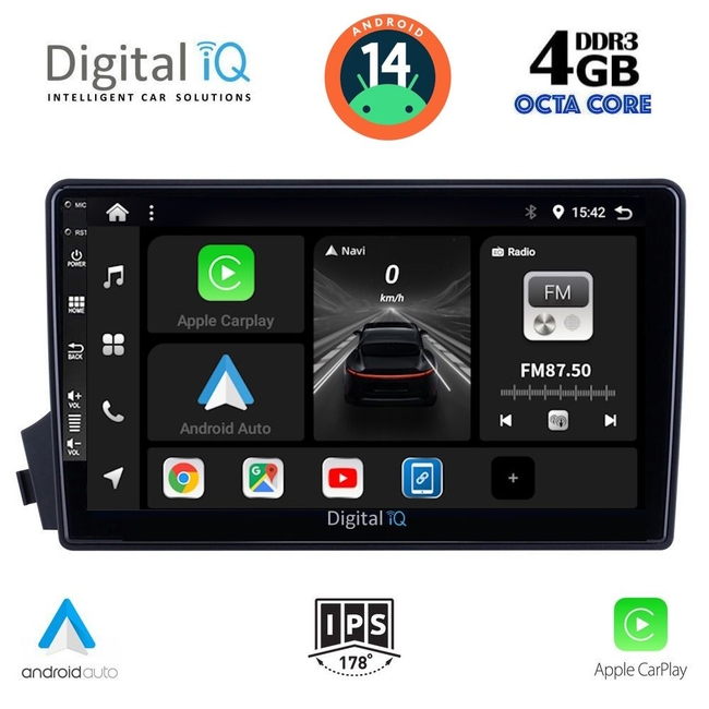 DIGITAL IQ BXF 6650_CPAA (9inc) MULTIMEDIA TABLET SSANGYANG AKTYON - KYRON mod. 2006-2015