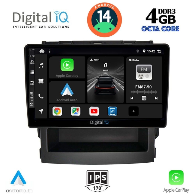 DIGITAL IQ BXF 6664_CPAA (9inc) MULTIMEDIA TABLET for SUBARU FORESTER - IMPREZA mod. 2019&gt;
