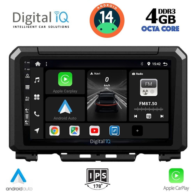 DIGITAL IQ BXF 6679_CPAA (9inc) MULTIMEDIA TABLET for SUZUKI JIMNY mod. 2017&gt;
