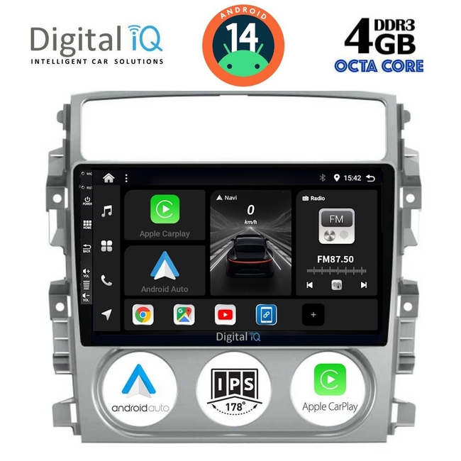 DIGITAL IQ BXF 6681_CPAA (9inc) MULTIMEDIA TABLET for SUZUKI LIANA mod. 2001-2007