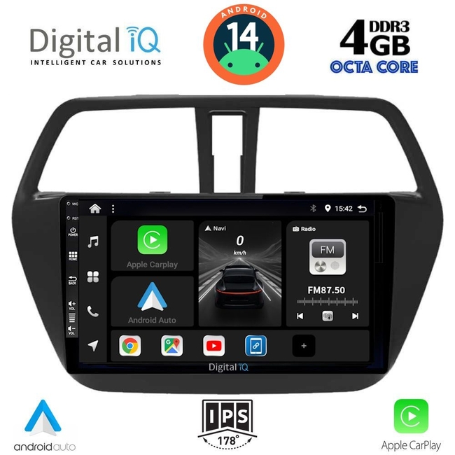 DIGITAL IQ BXF 6689_CPAA (9inc) MULTIMEDIA TABLET for SUZUKI Sx4 SCROSS mod. 2014&gt;