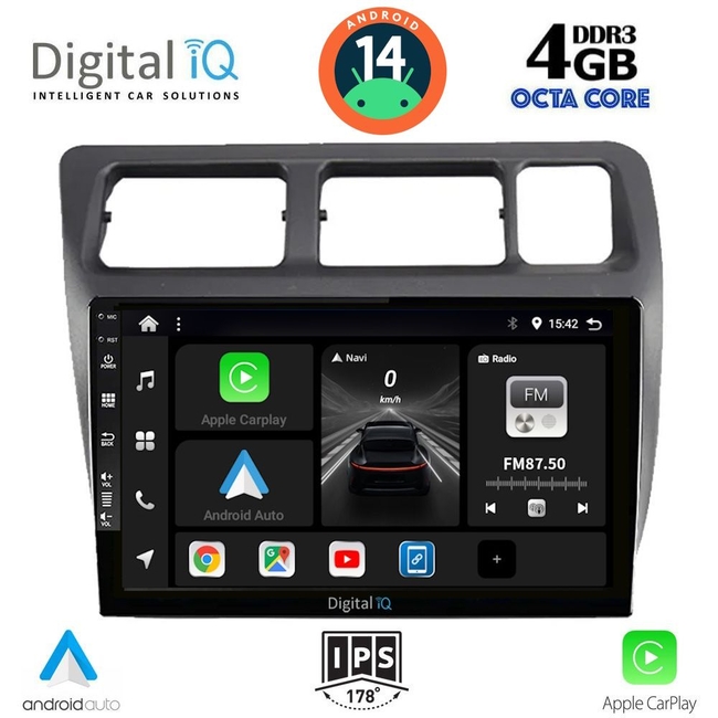 DIGITAL IQ BXF 6710_CPAA (9inc) MULTIMEDIA TABLET for TOYOTA COROLLA mod. 1992-1997