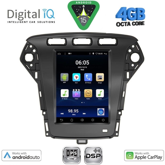 DIGITAL IQ BXF 6958_CPAA TESLA STYLE for FORD MONDEO mod. 2010-2013