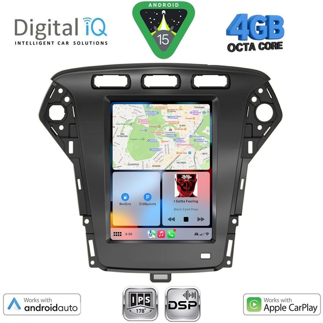 DIGITAL IQ BXF 6958_CPAA TESLA STYLE for FORD MONDEO mod. 2010-2013