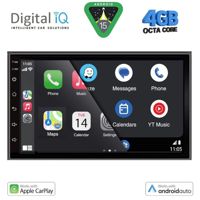 DIGITAL IQ BXF 694_CPAA (7'' DIN) MULTIMEDIA 2DIN