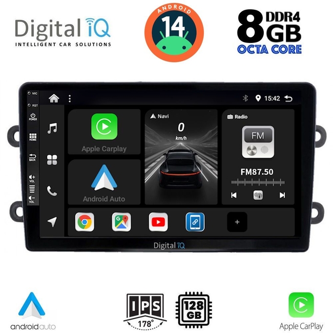 DIGITAL IQ BXF 7102_CPAA (9inc) MULTIMEDIA TABLET for DACIA DUSTER mod. 2012-2019
