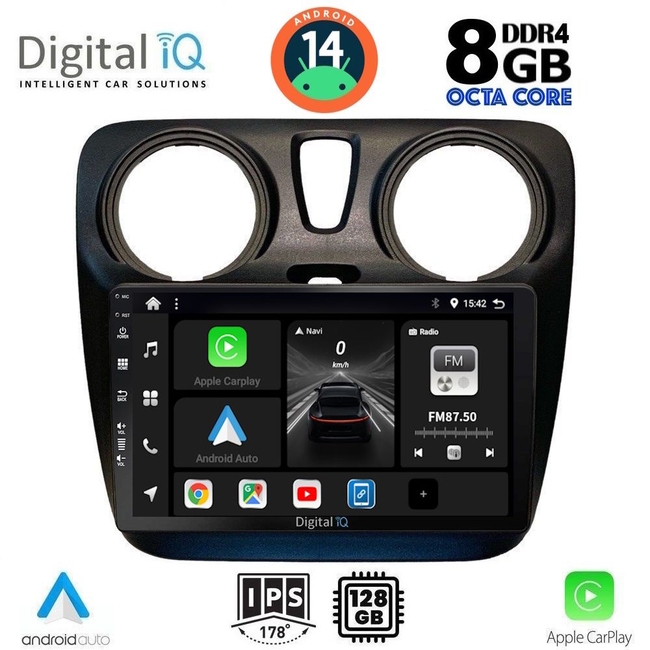 DIGITAL IQ BXF 7112_CPAA (9inc) MULTIMEDIA TABLET for DACIA DOKKER 2012&gt;