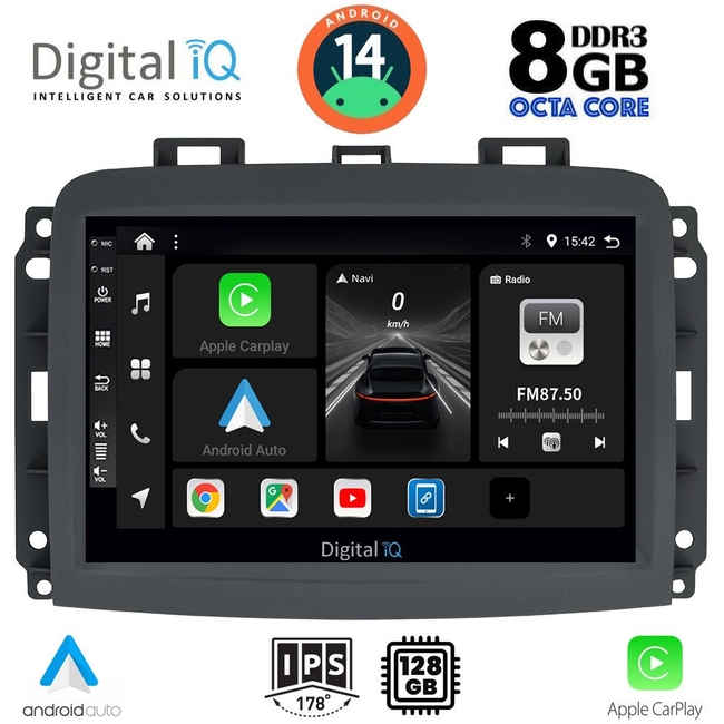 DIGITAL IQ BXF 7132_CPAA (10inc) MULTIMEDIA TABLET for FIAT 500L mod. 2012&gt;