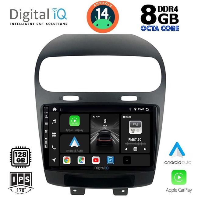 DIGITAL IQ BXF 7144_CPAA (9inc) MULTIMEDIA TABLET for FIAT FREEMONT mod. 2008&gt;