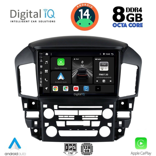 DIGITAL IQ BXF 7344_CPAA (9inc) MULTIMEDIA TABLET for LEXUS RX 300 mod. 1998-2003