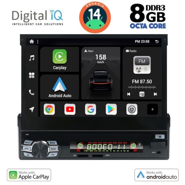 DIGITAL IQ BXF 736_CPAA (7" DECK) MULTIMEDIA 1DIN